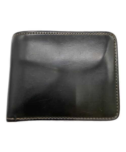WILDSWANS（ワイルドスワンズ）WILDSWANS (ワイルドスワンズ) 2つ折り財布 ブラックの古着・服飾アイテム