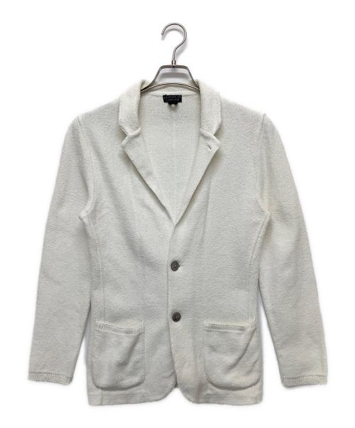 LARDINI（ラルディーニ）LARDINI (ラルディーニ) コットンパイルジャケット ホワイト サイズ:Sの古着・服飾アイテム