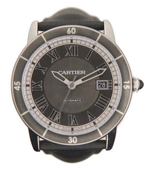 Cartier（カルティエ）Cartier (カルティエ) ロンド クロワジエール ブラック サイズ:42mmの古着・服飾アイテム