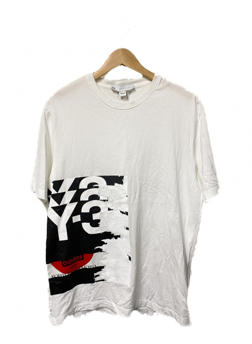 Y-3（ワイスリー）Y-3 (ワイスリー) GFXショートスリーブTシャツ ホワイト サイズ:Sの古着・服飾アイテム