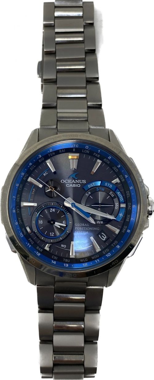 CASIO（カシオ）CASIO (カシオ) 腕時計 ブルーの古着・服飾アイテム