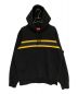 SUPREME（シュプリーム）の古着「Chest Stripe Logo Hooded Sweatshirt」｜ブラック