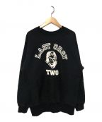 UNDERCOVER×HUMAN MADEアンダーカバー×ヒューマンメイド）の古着「22SS LAST ORGY 2 SWEATSHIRT」｜ブラック