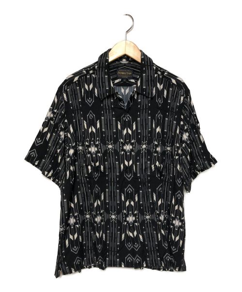 PENDLETON（ペンドルトン）PENDLETON (ペンドルトン) アロハシャツ ブラック サイズ:Lの古着・服飾アイテム