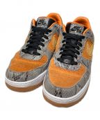 NIKEナイキ）の古着「AIR FORCE 1 LOW BY YOU UNLOCKED」｜オレンジ×グレー