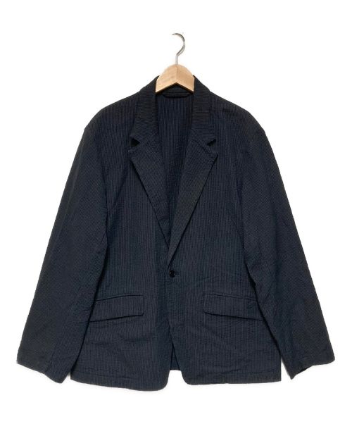 confect（コンフェクト）confect (コンフェクト) コットンリネンテーラードジャケット ネイビー サイズ:3の古着・服飾アイテム