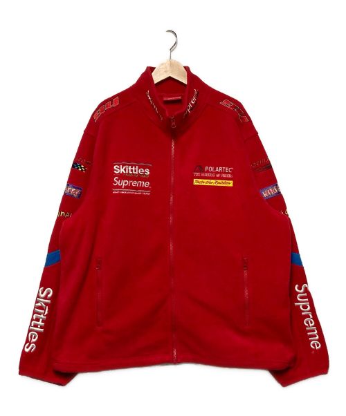SUPREME（シュプリーム）SUPREME (シュプリーム) 21AW Skittles Polartec Jacket レッド サイズ:XLの古着・服飾アイテム
