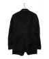 Y's (ワイズ) 1Bテーラードジャケット ブラック サイズ:3：15000円