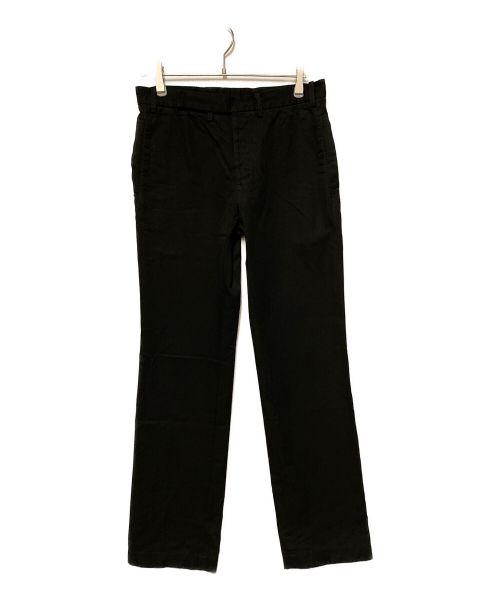 Y's（ワイズ）Y's (ワイズ) コットンストレートパンツ ブラック サイズ:2の古着・服飾アイテム