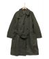 DESCENTE PAUSE（デサントポーズ）の古着「WOOL MIX TRENCH COAT」｜グレー