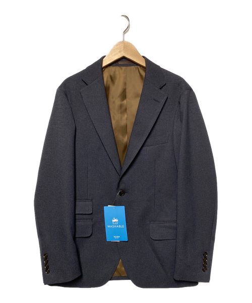 BEAMS（ビームス）BEAMS (ビームス) ウォッシャブル2Bテーラードジャケット グレー サイズ:44 未使用品の古着・服飾アイテム