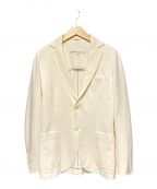 CIRCOLO 1901チルコロ1901）の古着「コットンジャージーピケ織りソリッドジャケット」｜ホワイト