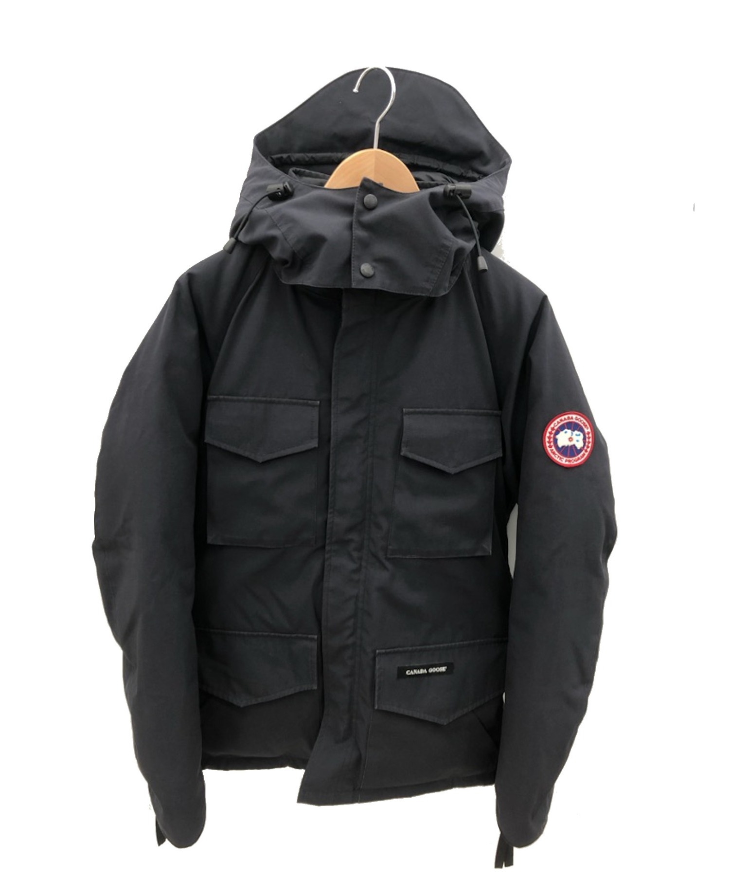 【中古・古着通販】CANADA GOOSE (カナダグース) ダウンジャケット ブラック サイズS｜ブランド・古着通販 トレファク公式