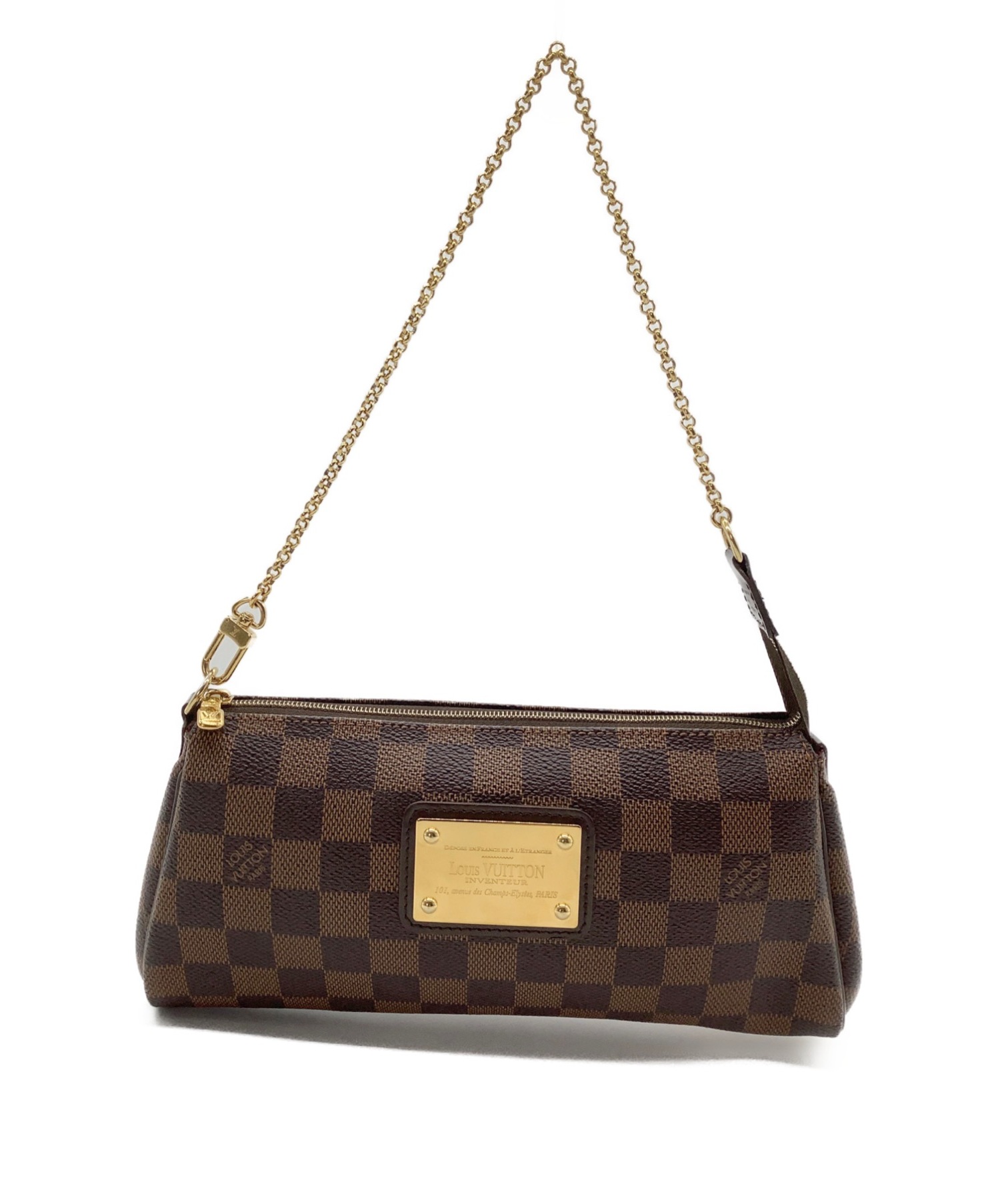 LOUIS VUITTON (ルイヴィトン) チェーンショルダーバッグ ブラウン ダミエ N55213 AA3182