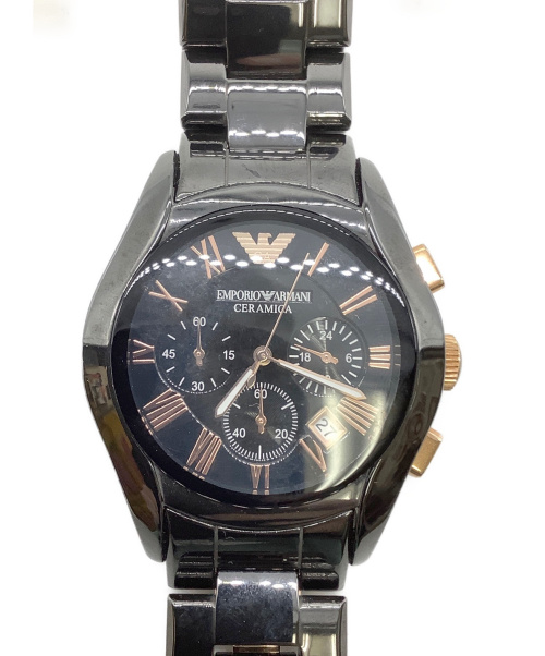 EMPORIO ARMANI（エンポリオアルマーニ）EMPORIO ARMANI (エンポリオアルマーニ) 腕時計 AR-1410 クォーツの古着・服飾アイテム