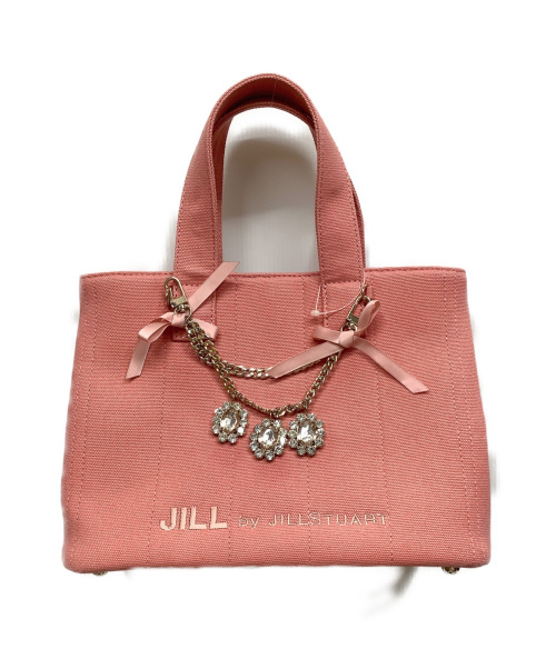 JILL STUART（ジルスチュアート）JILL STUART (ジルスチュアート) ミニトートバッグ ピンクの古着・服飾アイテム