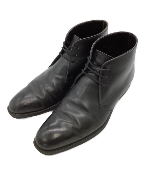 Crockett & Jones（クロケット＆ジョーンズ）Crockett & Jones (クロケット＆ジョーンズ) ショートブーツ ブラック サイズ:5Dの古着・服飾アイテム