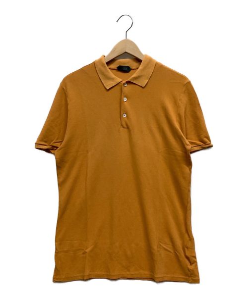 Zanone（ザノーネ）Zanone (ザノーネ) ポロシャツ オレンジ サイズ:50の古着・服飾アイテム