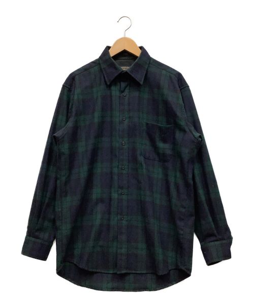 PENDLETON（ペンドルトン）PENDLETON (ペンドルトン) チェックシャツ ネイビー×グリーン サイズ:Mの古着・服飾アイテム