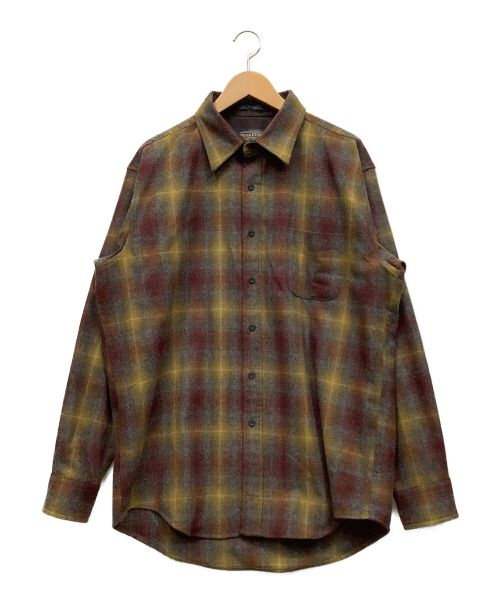 PENDLETON（ペンドルトン）PENDLETON (ペンドルトン) チェックシャツ ブラウン サイズ:Lの古着・服飾アイテム