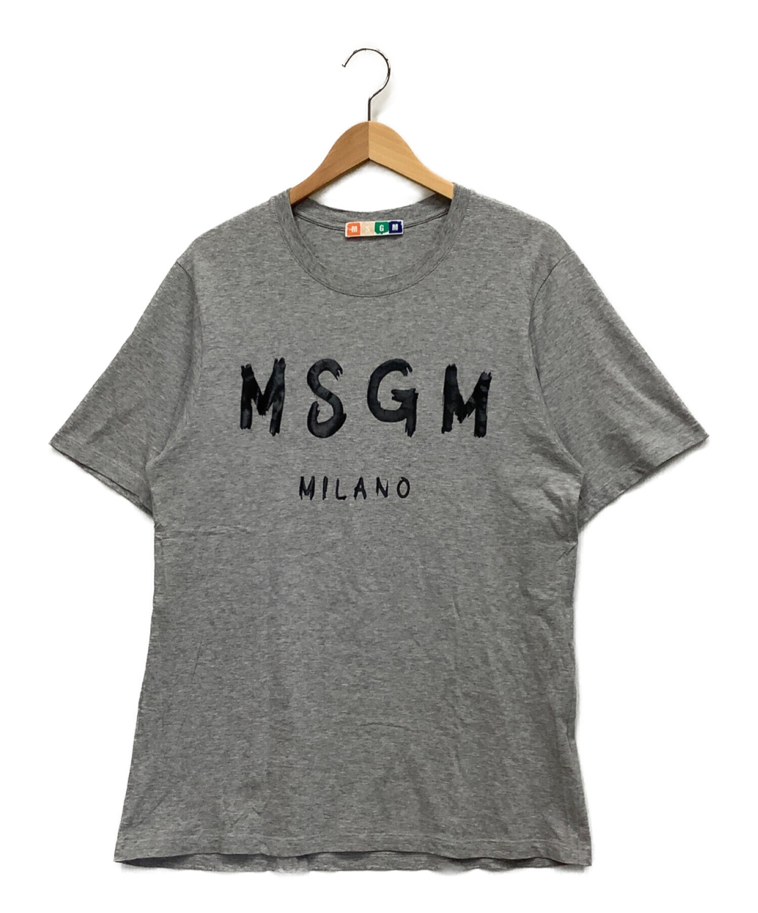 MSGM (エムエスジーエム) Tシャツ グレー サイズ:M
