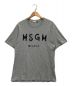 MSGM（エムエスジーエム）の古着「Tシャツ」｜グレー