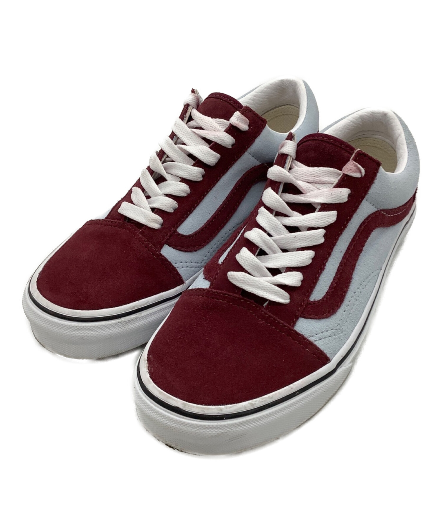 中古 古着通販 Vans バンズ スニーカー ブルー ボルドー サイズ 23 ブランド 古着通販 トレファク公式 Trefac Fashion