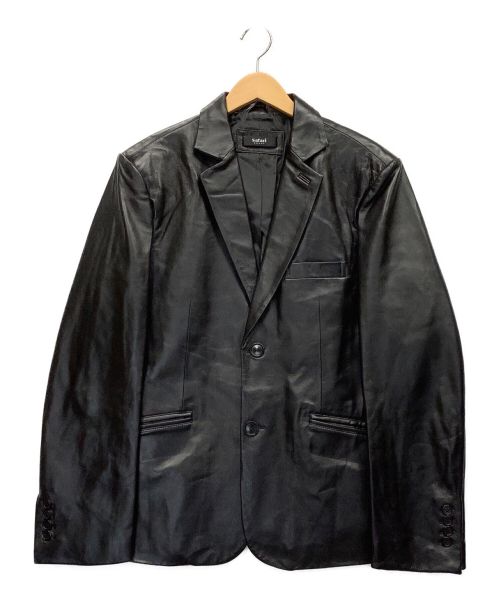 safari HOMME（サファリオム）safari HOMME (サファリオム) レザージャケット ブラック サイズ:Lの古着・服飾アイテム