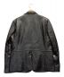 safari HOMME (サファリオム) レザージャケット ブラック サイズ:L：3980円