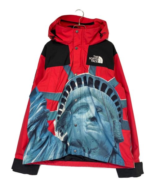 SUPREME（シュプリーム）SUPREME (シュプリーム) Statue Of Liberty Mountain Jacket レッド サイズ:Mの古着・服飾アイテム