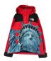 SUPREME（シュプリーム）の古着「Statue Of Liberty Mountain Jacket」｜レッド