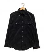 BURBERRY BLACK LABEL（）の古着「ボタンダウンシャツ」｜ブラック