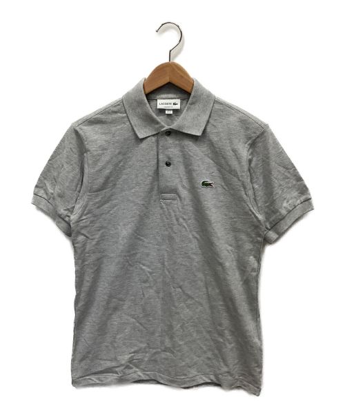 LACOSTE（ラコステ）LACOSTE (ラコステ) ポロシャツ グレー サイズ:XSの古着・服飾アイテム