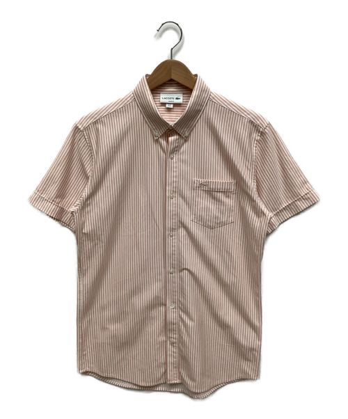 LACOSTE（ラコステ）LACOSTE (ラコステ) 半袖シャツ ピンク サイズ:4の古着・服飾アイテム
