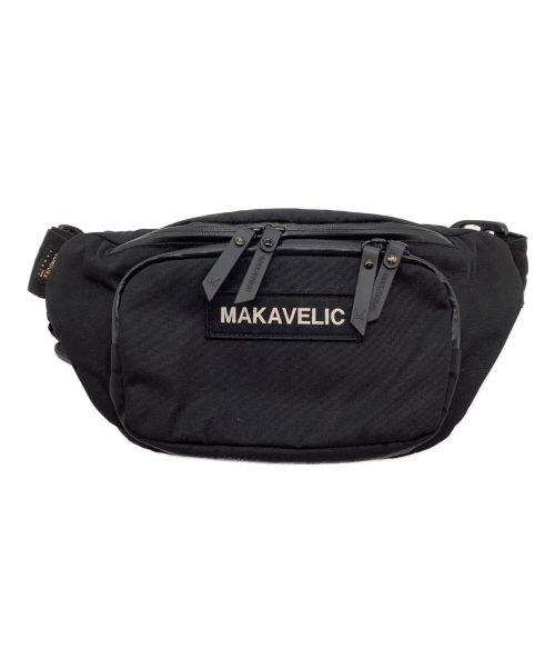 MAKAVELIC（マキャベリック）MAKAVELIC (マキャベリック) ボディーバッグ ブラックの古着・服飾アイテム