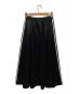 adidas Originals (アディダスオリジナル) ロングサテンスカート ブラック×ホワイト サイズ:M：3480円