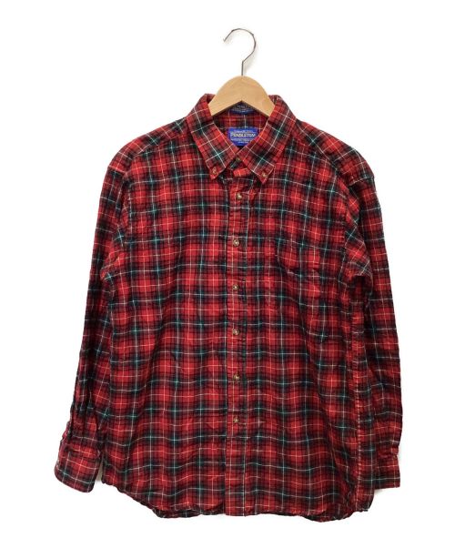 PENDLETON（ペンドルトン）PENDLETON (ペンドルトン) チェックシャツ レッド サイズ:Lの古着・服飾アイテム