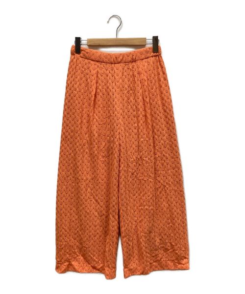 BALLSEY（ボールジィ）BALLSEY (ボールジィ) ワイドパンツ オレンジ サイズ:36の古着・服飾アイテム