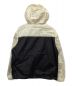 MONCLER (モンクレール) ナイロンジャケット ホワイト×ブラック サイズ:2：47000円