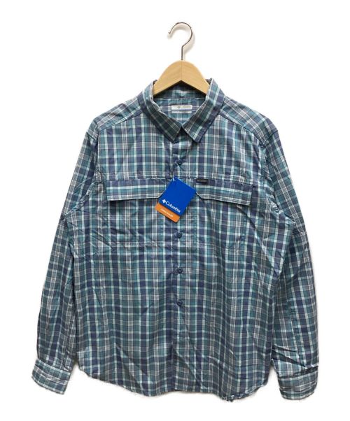 Columbia（コロンビア）Columbia (コロンビア) シャツ ブルー サイズ:L 未使用品の古着・服飾アイテム