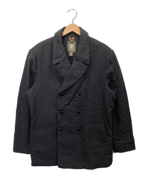 Timberland（ティンバーランド）Timberland (ティンバーランド) Pコート グレー サイズ:Lの古着・服飾アイテム