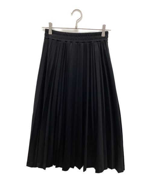 ZUCCA（ズッカ）ZUCCA (ズッカ) PEプリーツスカート ブラック サイズ:Mの古着・服飾アイテム