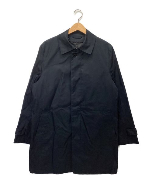 HIROKO KOSHINO（ヒロコ コシノ）HIROKO KOSHINO (ヒロコ コシノ) ライナー付コート ネイビー サイズ:Lの古着・服飾アイテム