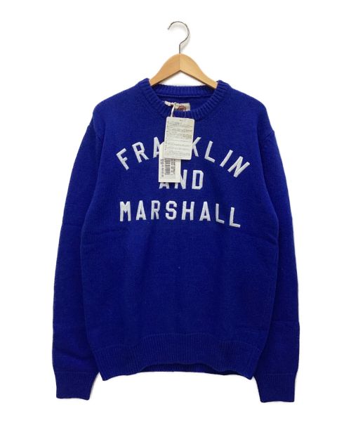 Franklin & Marshall（フランクリン＆マーシャル）Franklin & Marshall (フランクリン＆マーシャル) ニット ブルー サイズ:L 未使用品の古着・服飾アイテム