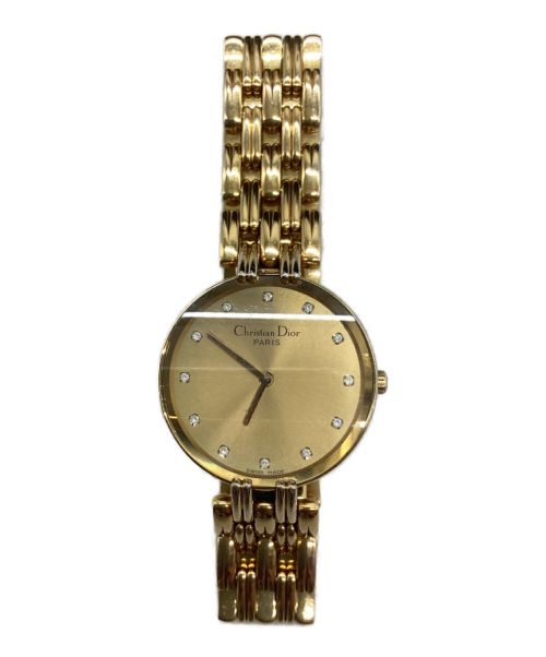 Christian Dior（クリスチャン ディオール）Christian Dior (クリスチャン ディオール) 腕時計 ゴールドの古着・服飾アイテム