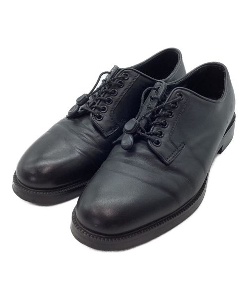 FOOTSTOCK ORIGINALS（フットストック・オリジナルズ）FOOTSTOCK ORIGINALS (フットストック・オリジナルズ) プレーントゥシューズ ブラック サイズ:8の古着・服飾アイテム