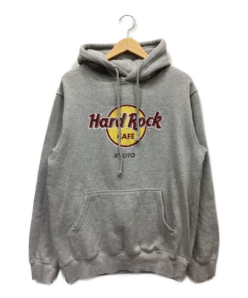Hard Rock cafe（ハードロックカフェ）Hard Rock cafe (ハードロックカフェ) プルオーバーパーカー グレー サイズ:Lの古着・服飾アイテム