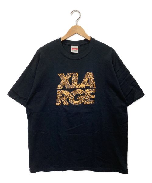 X-LARGE（エクストララージ）X-LARGE (エクストララージ) カットソー ブラック×ブラウン サイズ:XLの古着・服飾アイテム