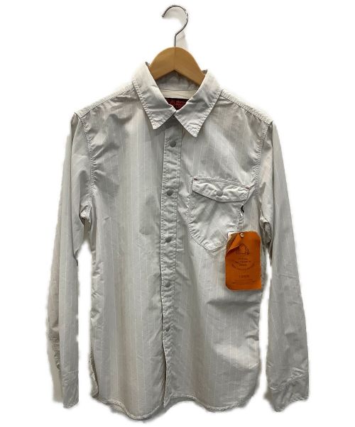 MARMOT（マーモット）MARMOT (マーモット) シャツ ライトグレー サイズ:Sの古着・服飾アイテム