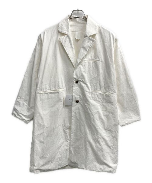 ironari（イロナリ）ironari (イロナリ) サクラコート チェスタ ホワイトの古着・服飾アイテム